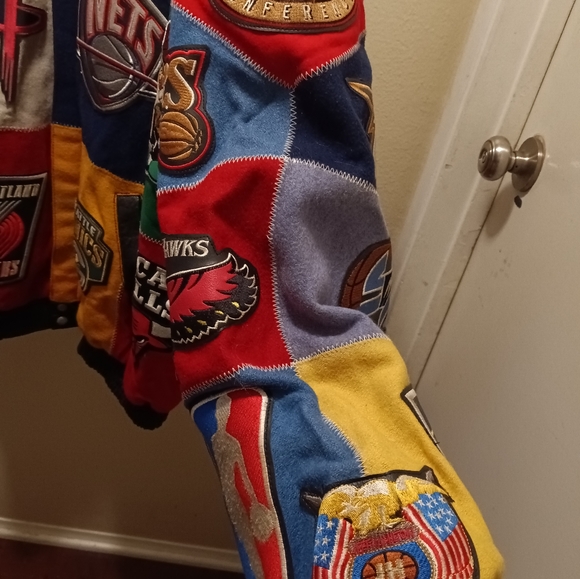 Jeff Hamilton original NBA jacket vintage - Picture 5 of 11